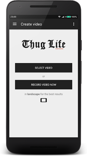 Thuglife Video Maker screenshot 0