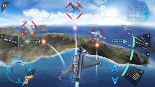 Sky Fighters 3D screenshot 0