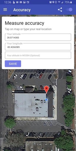 GPSTest screenshot 2