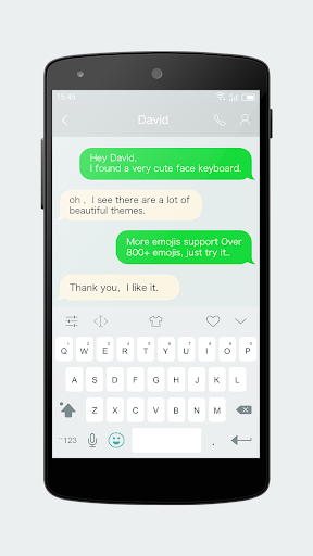 Emoji Keyboard 7 - Cute Sticker, GIF, Emoticons screenshot 0