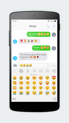 Emoji Keyboard 7 - Cute Sticker, GIF, Emoticons screenshot 3