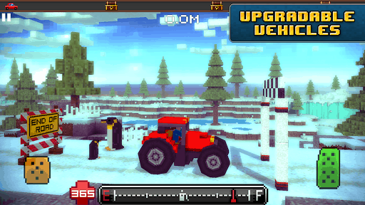 Blocky Roads screenshot 2