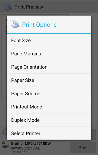 PrinterShare Mobile Print screenshot 1