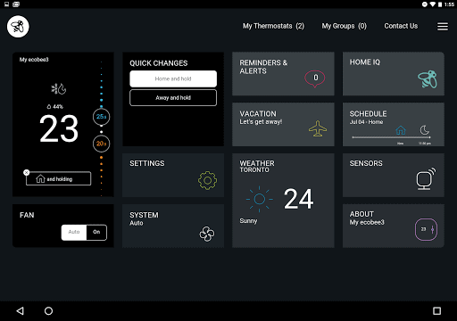 ecobee screenshot 3