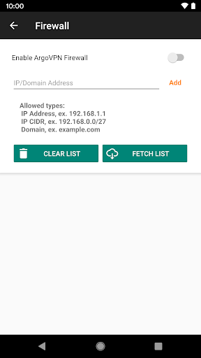 ArgoVPN screenshot 5
