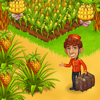 Farm Paradise - Fun farm trade game at lost island icon