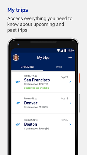 JetBlue - Book & manage trips screenshot 2