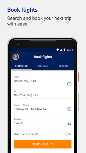 JetBlue - Book & manage trips screenshot 3