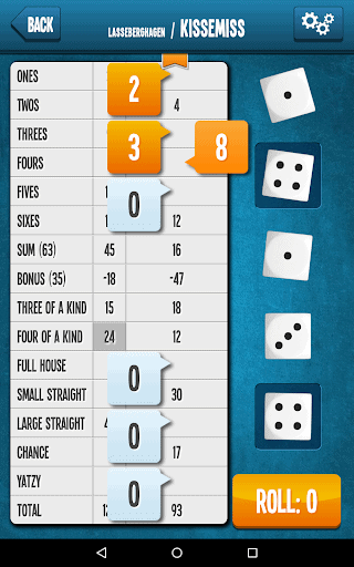 Yatzy Online screenshot 4