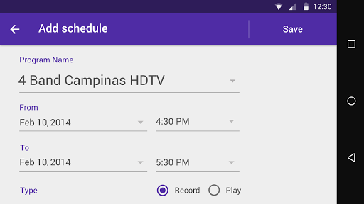 Mobile TV screenshot 3