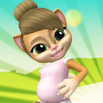 Zwangere Pratende Kat Emma icon