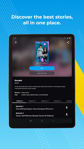 Vision+ : Nonton TV & Film Streaming screenshot 4