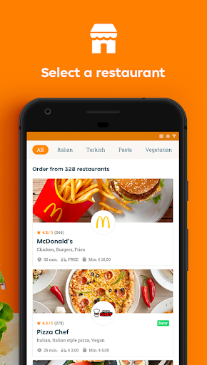 pizza.de | Food Delivery screenshot 1