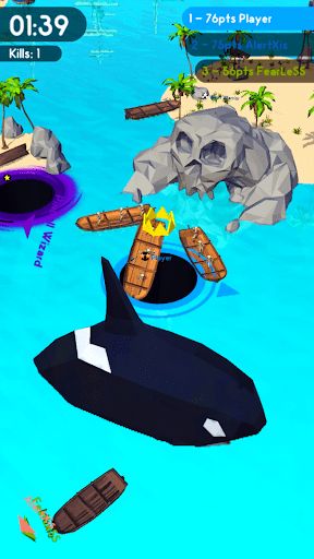 Hole.io screenshot 2