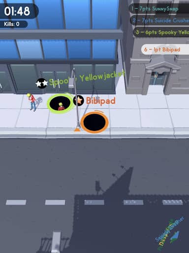Hole.io screenshot 3