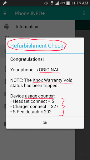 Phone INFO ★SAM★ screenshot 2