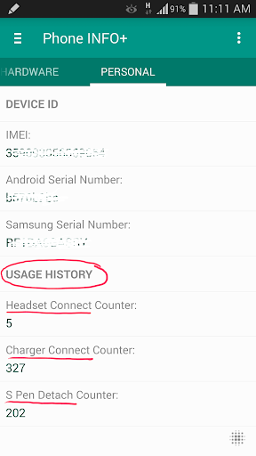 Phone INFO ★SAM★ screenshot 3
