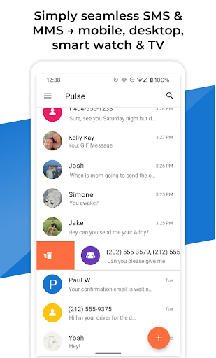 Pulse SMS (Phone/Tablet/Web) screenshot 0